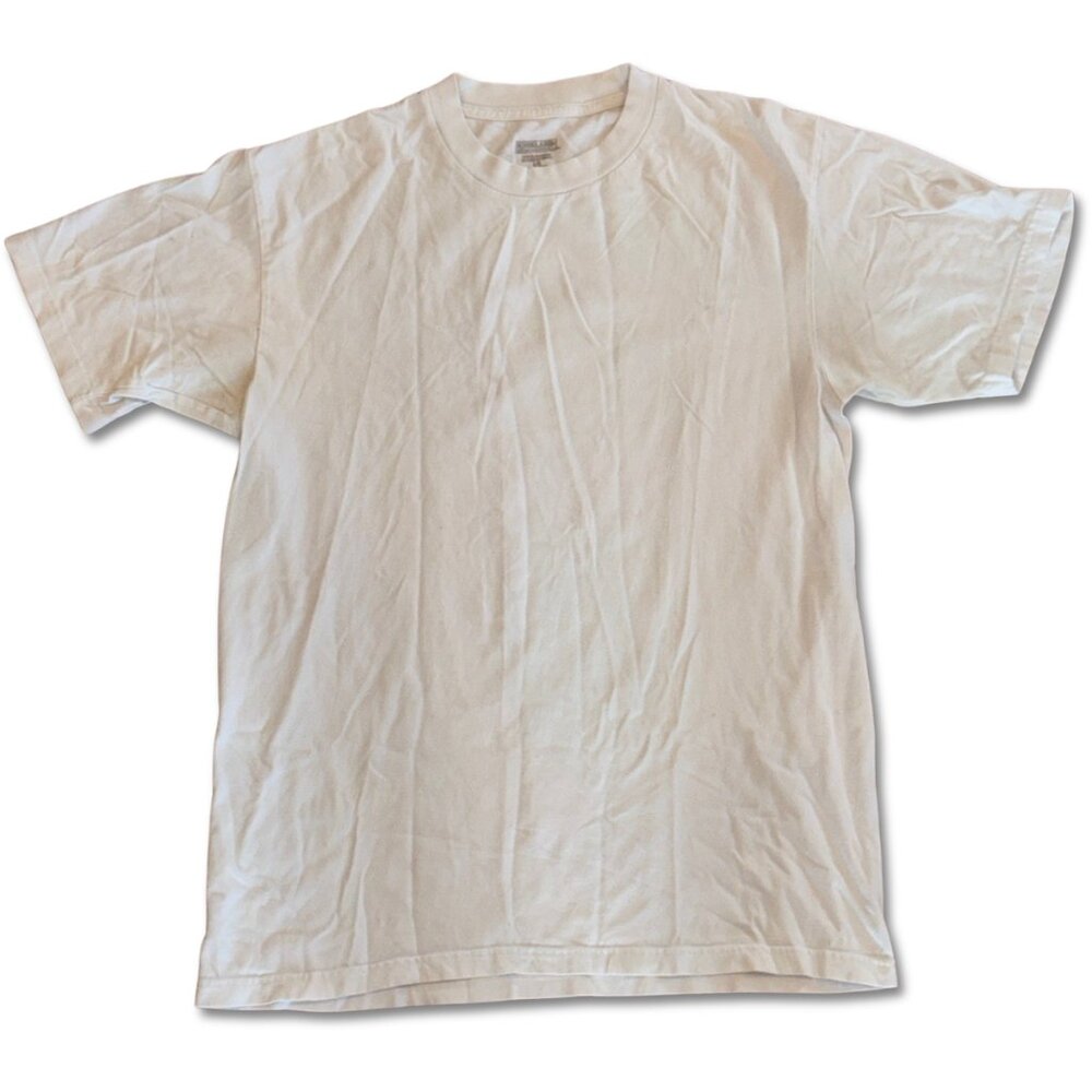 Kirkland 100% Cotton Tee | Men’s L | Cream